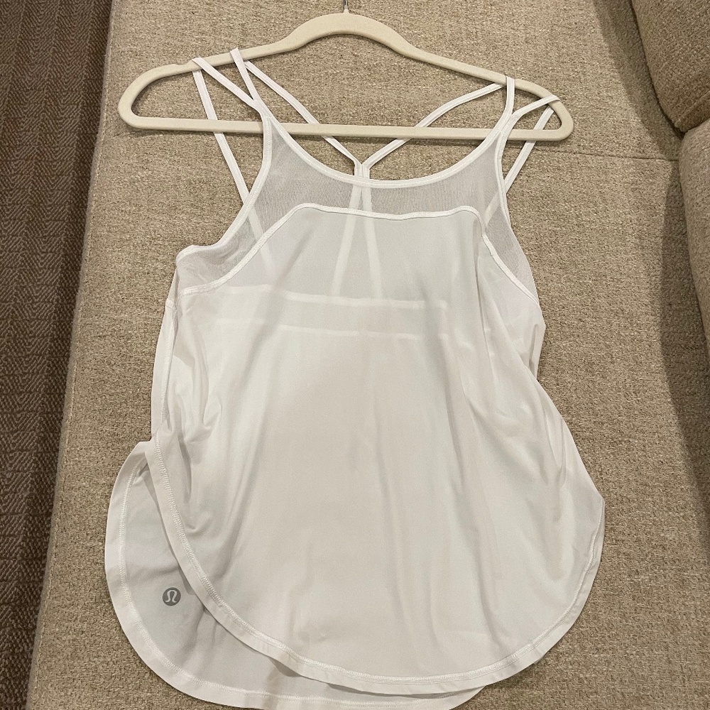 Lulu Lemon White Tank